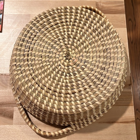 VINTAGE RATTAN DRINKWEAR TRAY - Picture 5 of 13